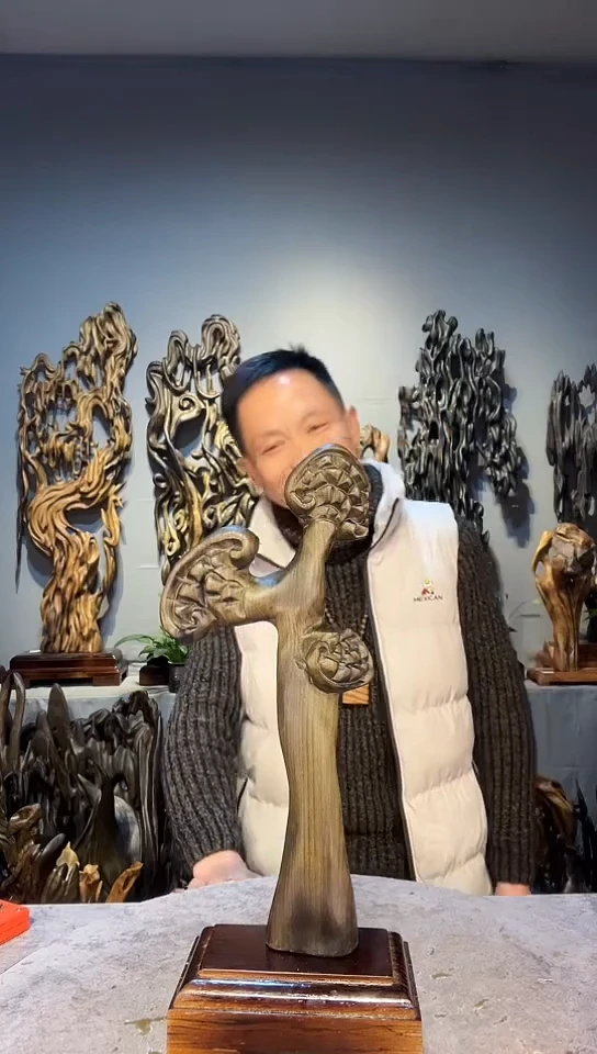 【闪购商品】金丝楠金丝楠小叶桢楠随行摆件28