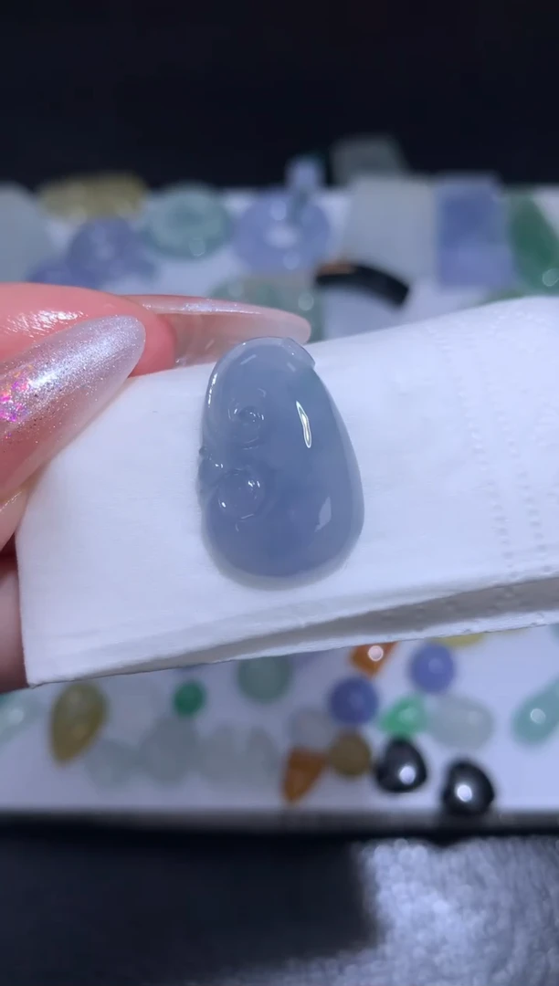未镶嵌定制翡翠如意