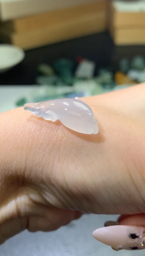 未镶嵌定制翡翠毛货   24-10.7-6.2