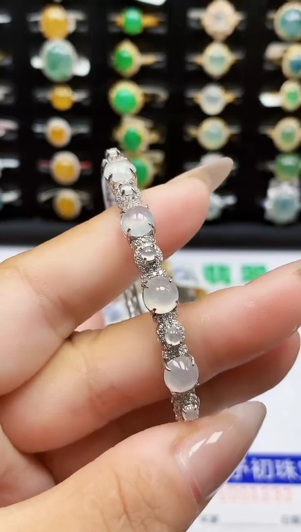 银S925镶嵌戒指翡翠2113