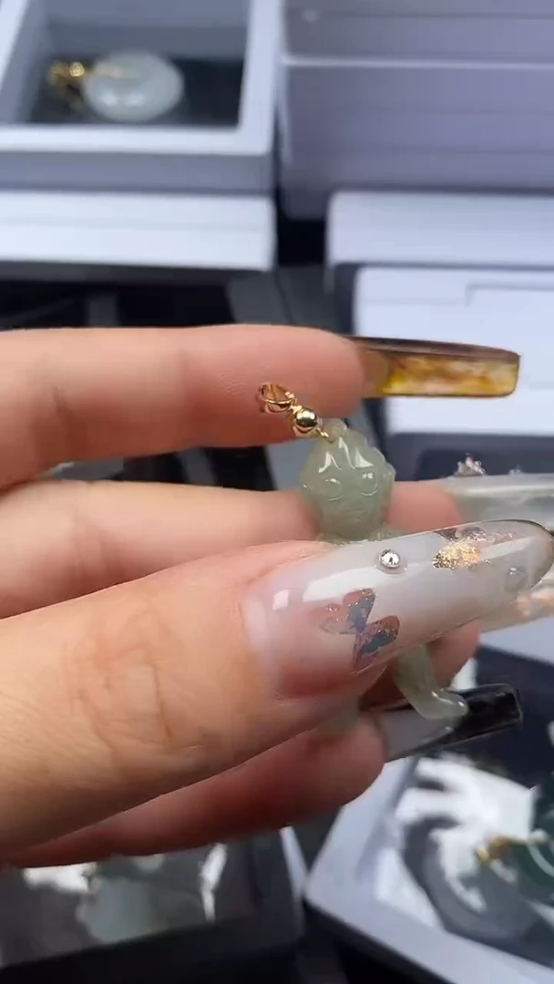 吊坠(不含链)未镶嵌翡翠347