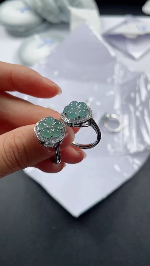 翡翠戒指未镶嵌21（多样性发一件）