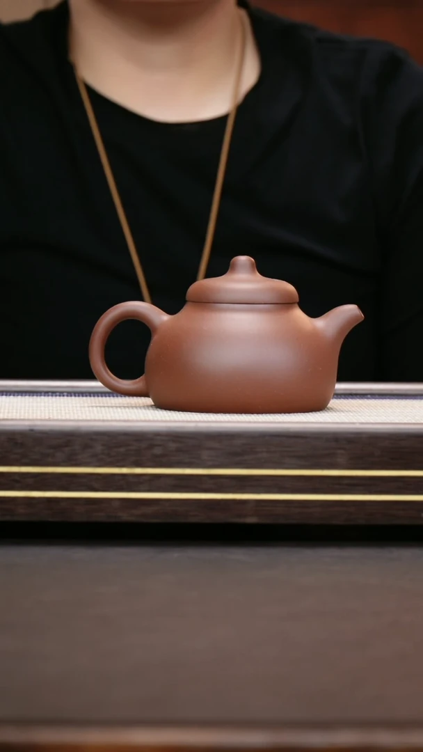 茶壶紫砂紫泥  乳鼎