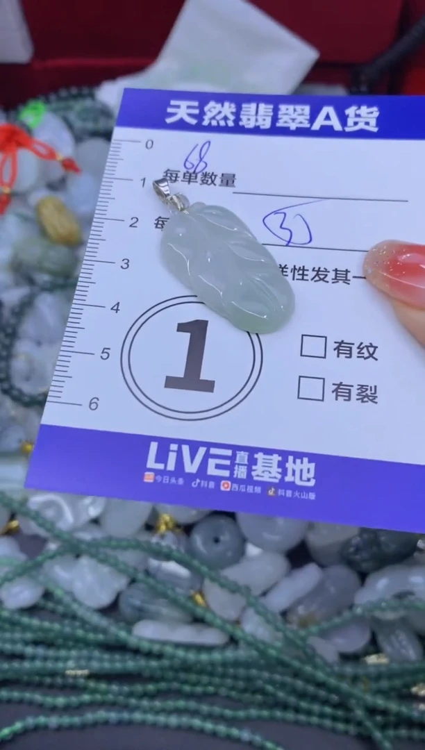 颈饰未镶嵌翡翠天然翡翠A货批量多样性发一件