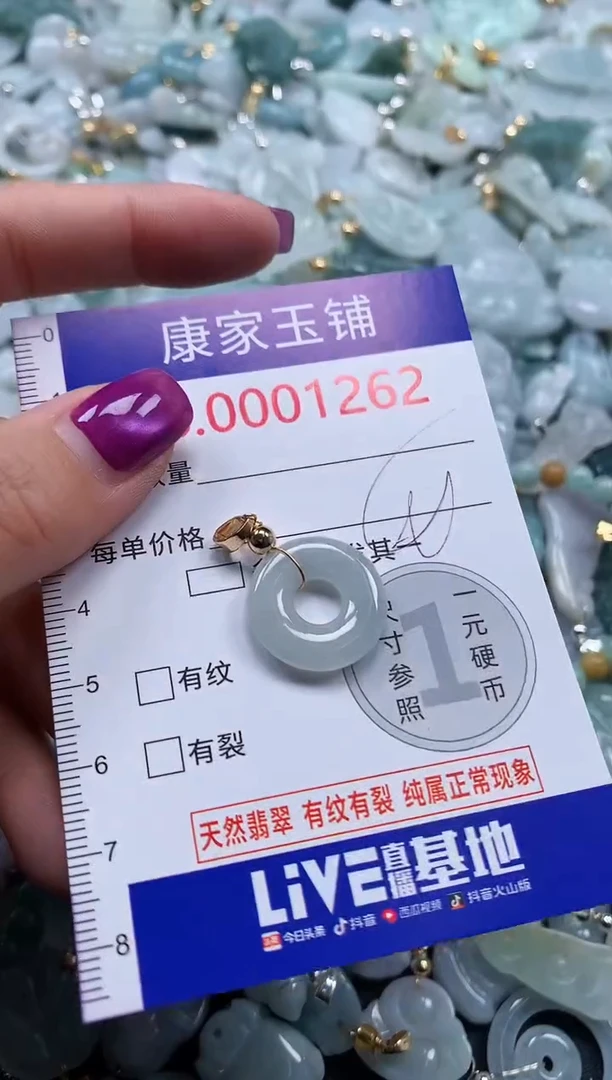 颈饰未镶嵌翡翠1262