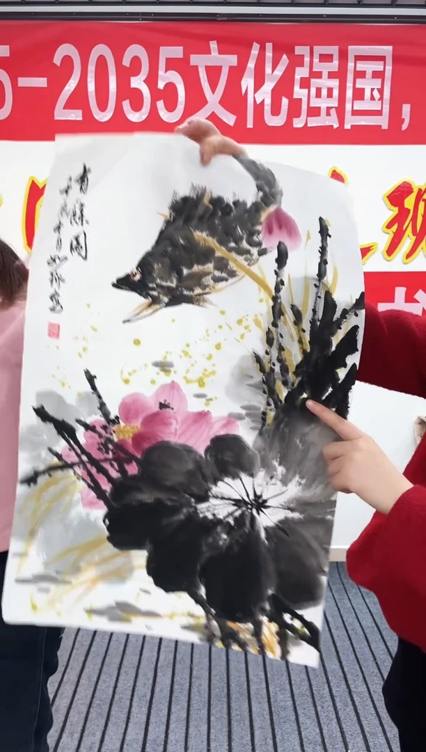 精品国画花鸟作品