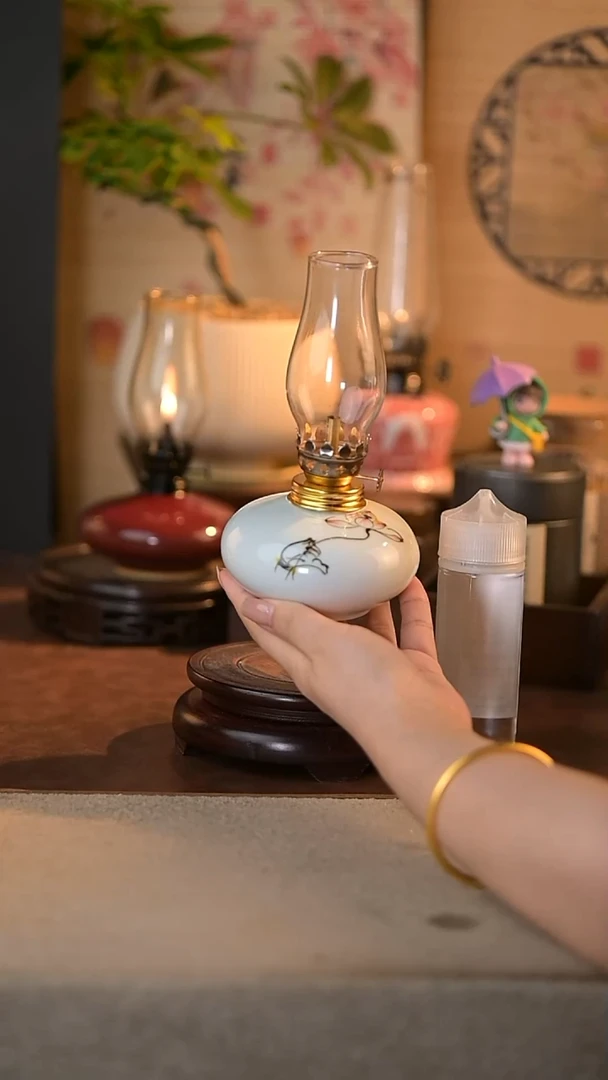 景德镇陶瓷香薰灯摆件