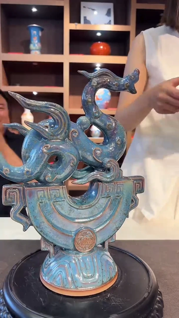 摆件景德镇陶瓷钧瓷专场5069