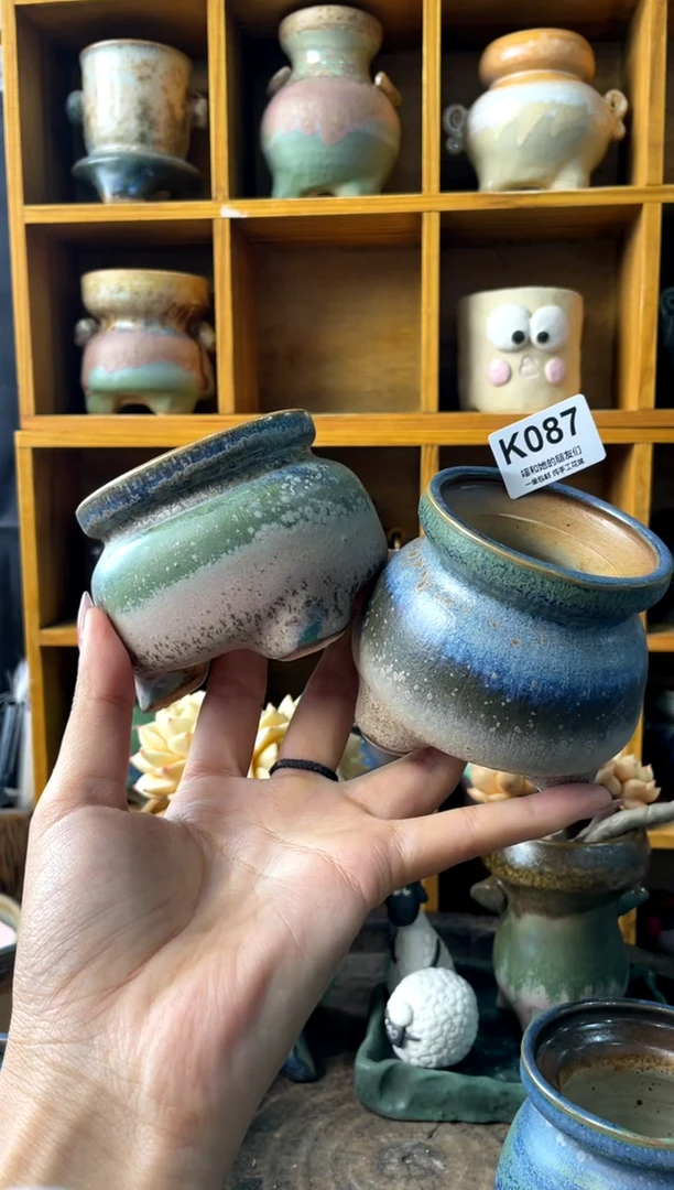 ?****️087【多肉花盆多肉盆】