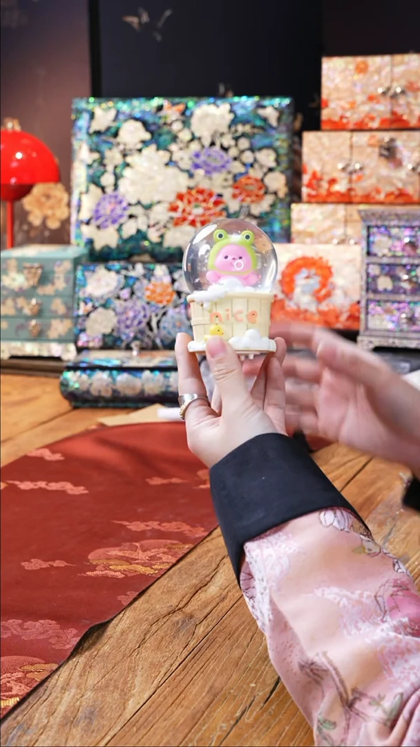 【闪购商品】瓷片豆包儿推荐饰品摆件