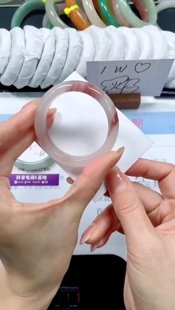 未镶嵌手镯石英质玉244-50