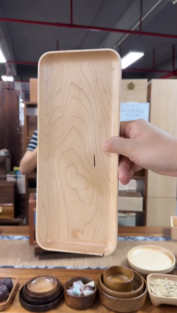 木秋*北美硬枫木长方盘 31*13（指定）