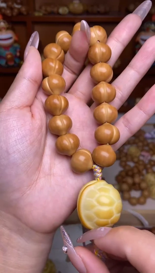 手串猴头核桃高定柯基屁桃➕富甲手持