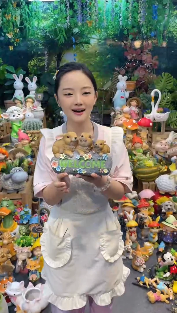 花园庭院摆件&00&