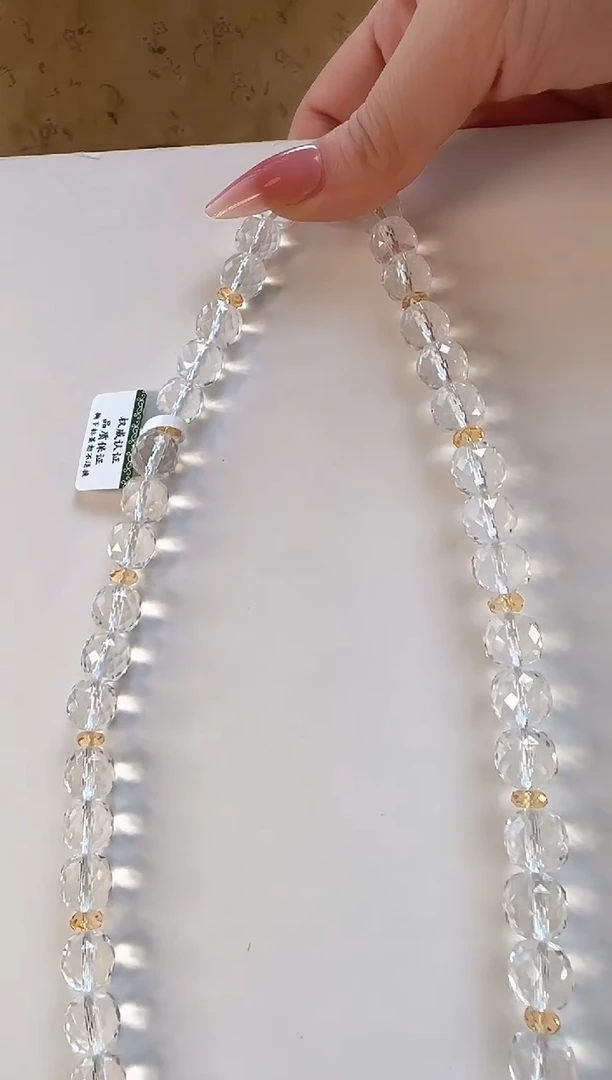 未镶嵌针钠钙石（海纹石）颈饰T**H项链5382