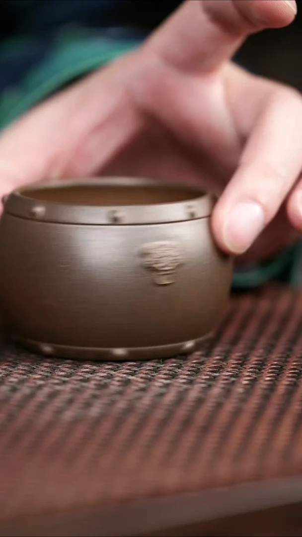 茶壶紫砂岩中泥战鼓杯