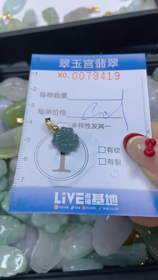 【闪购商品】翡翠颈饰未镶嵌闪购0079419