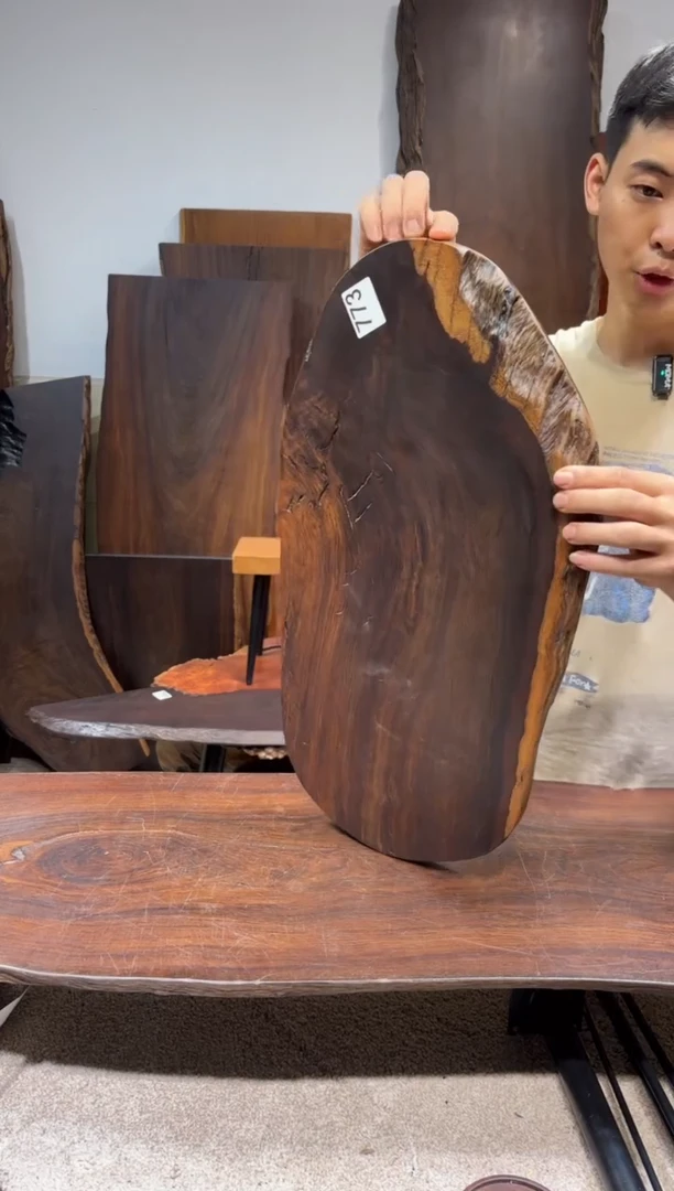 风车木（黑檀木）尺寸57*28*2.2编号773