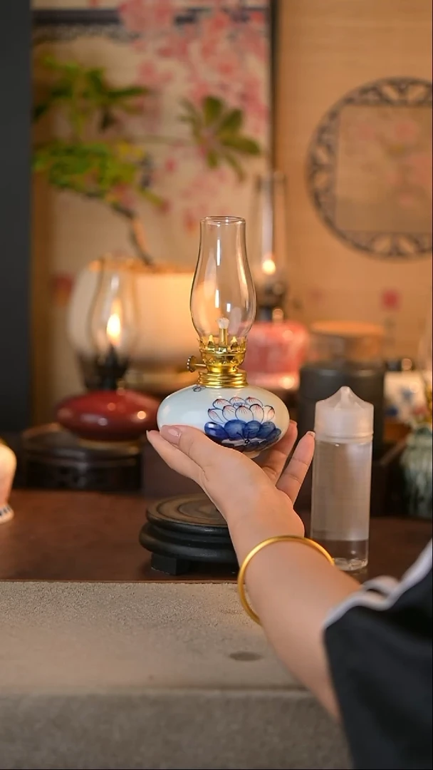 景德镇陶瓷香薰灯摆件