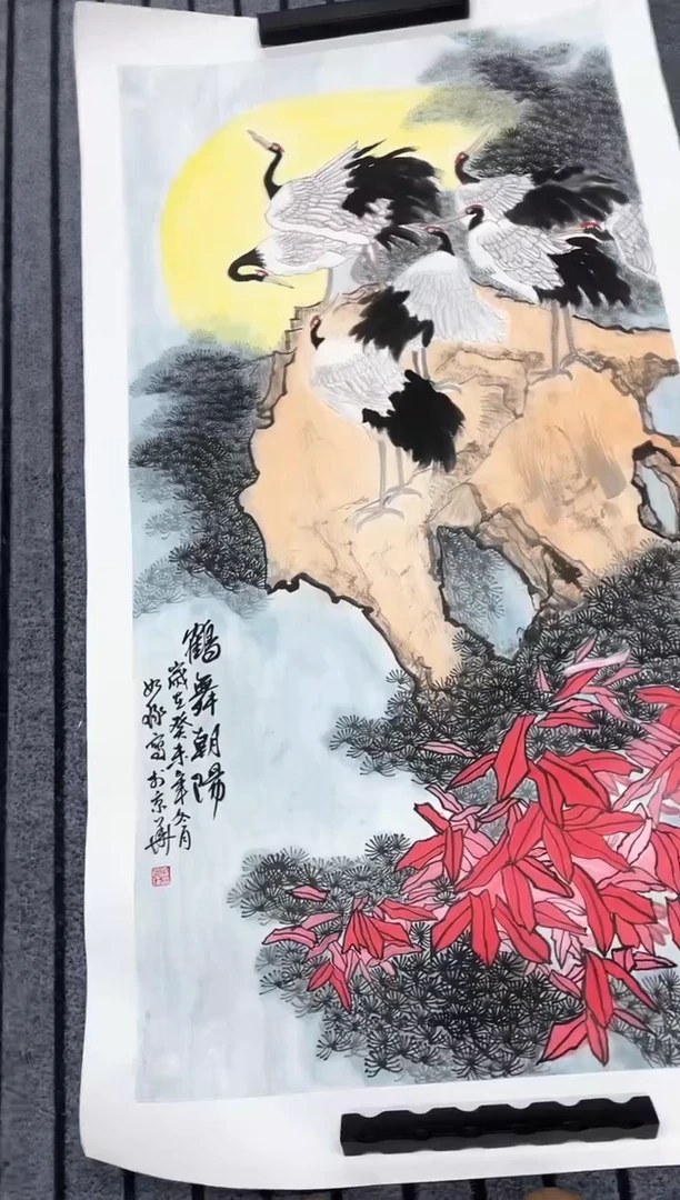 精品国画花鸟作品