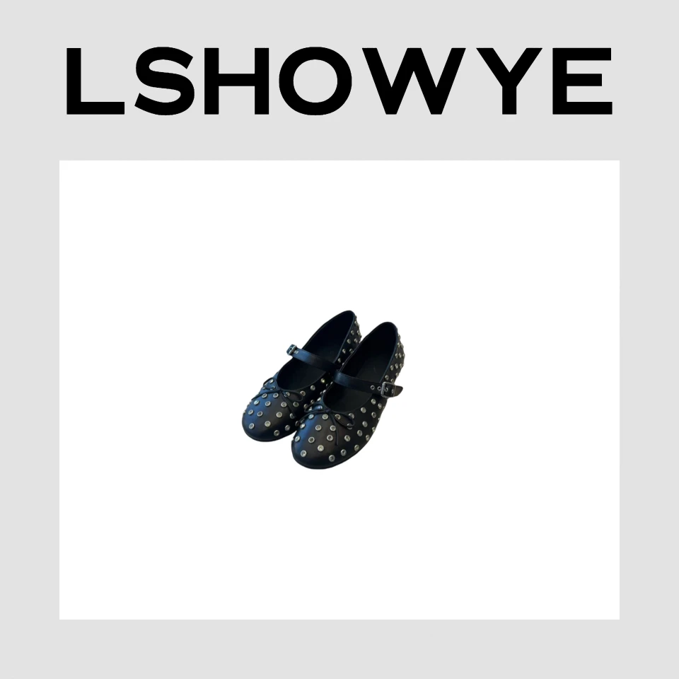 LSHOWYE  水钻玛丽珍复古鞋  51211-10SHI