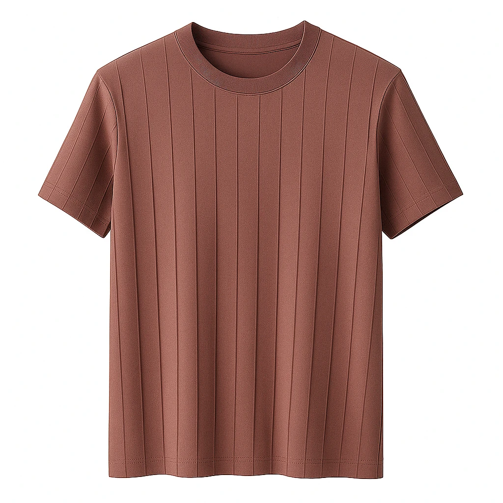 精选优质针织圆领短袖简约设计休闲时尚商务高级男装648