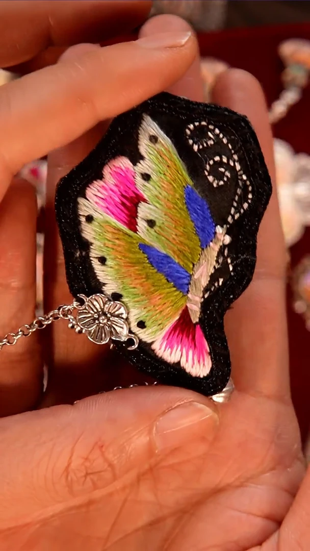 刺绣0137  高吉文创 直播老绣