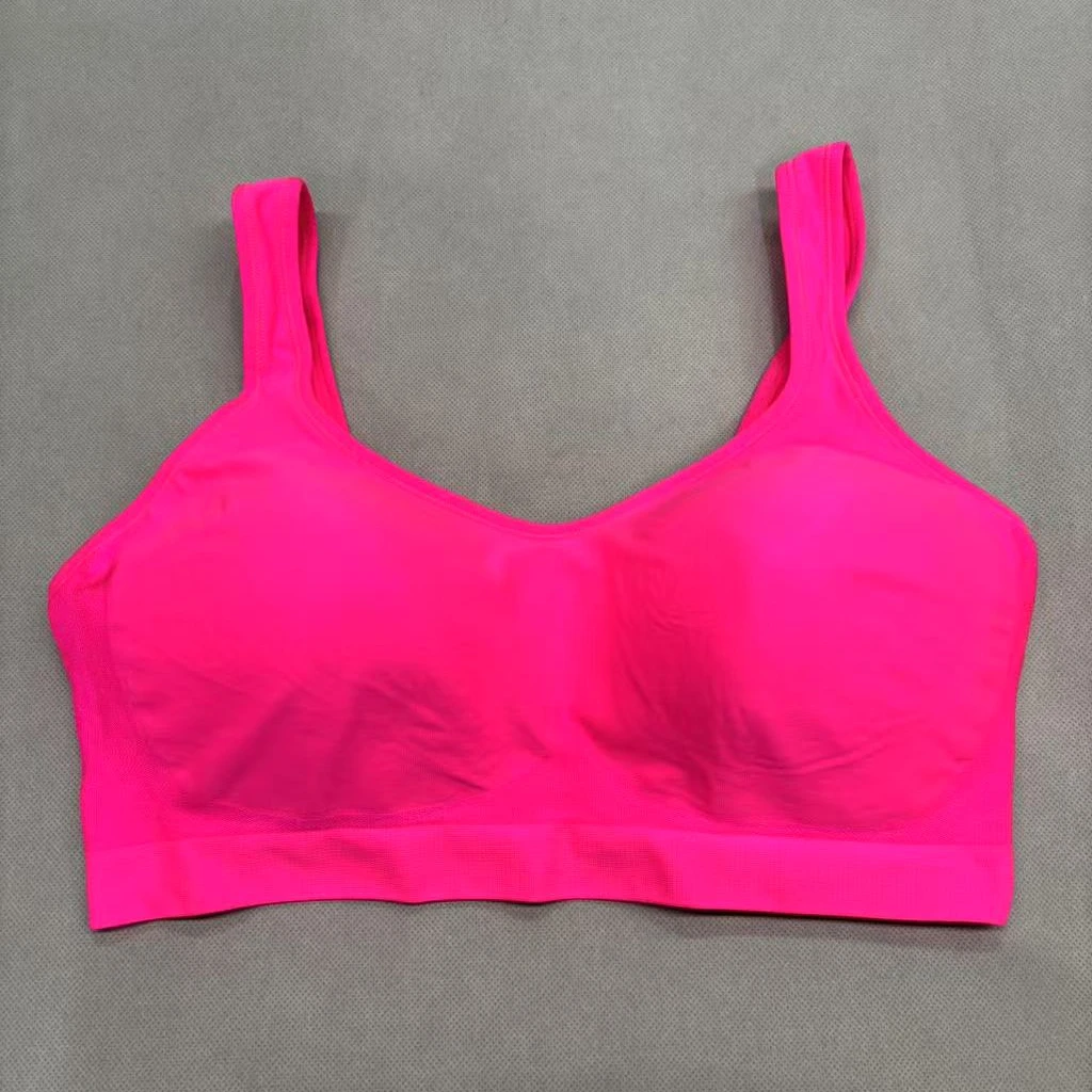 大码可拆卸后排扣运动文胸WX-排扣芭比粉