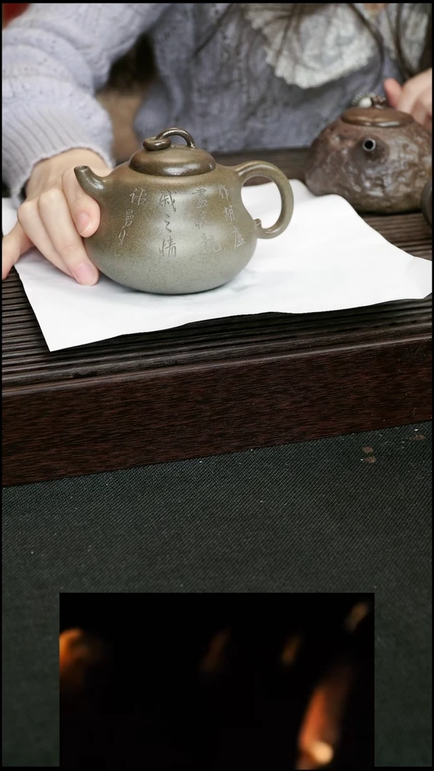 茶壶紫砂曼生葫芦紫砂壶柴烧