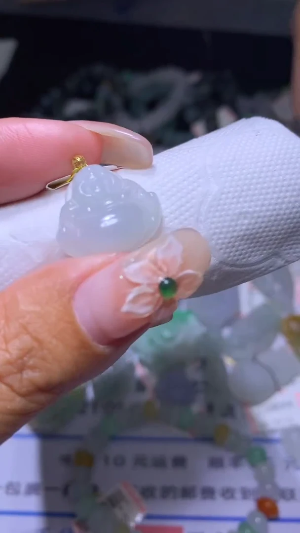 【闪购商品】翡翠颈饰未镶嵌MJX026855