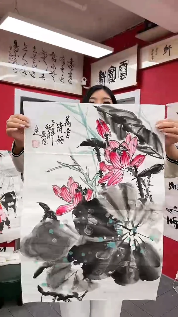 国画精美国画作品