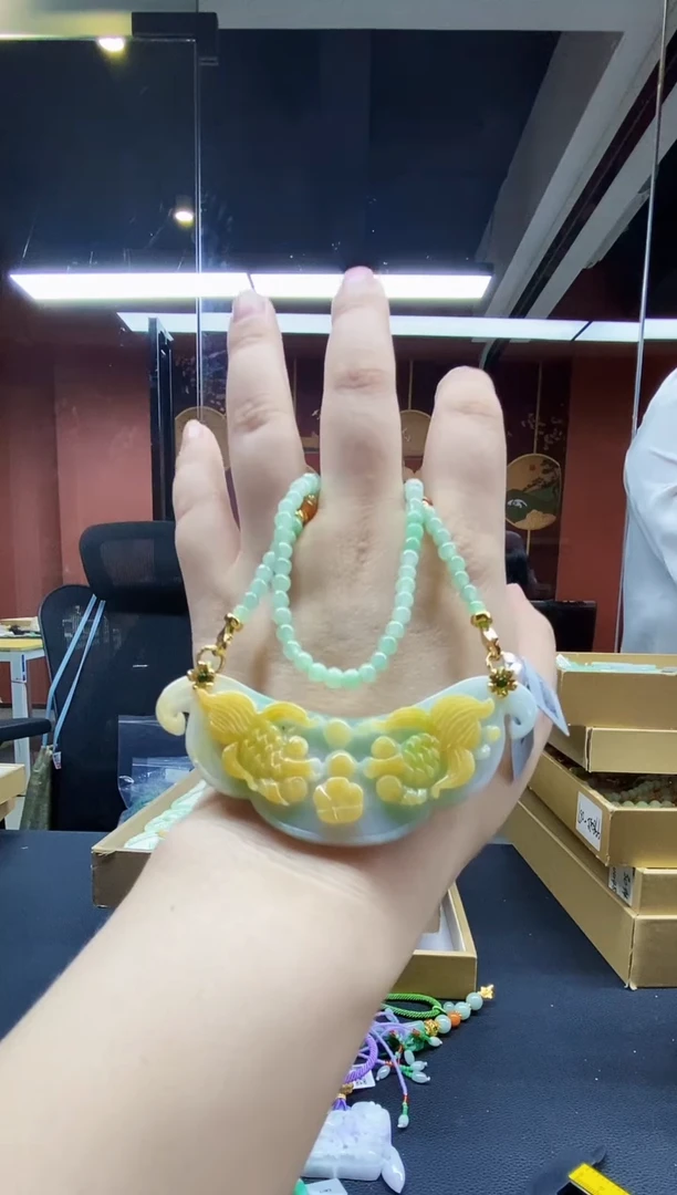 颈饰未镶嵌翡翠翡翠吊坠