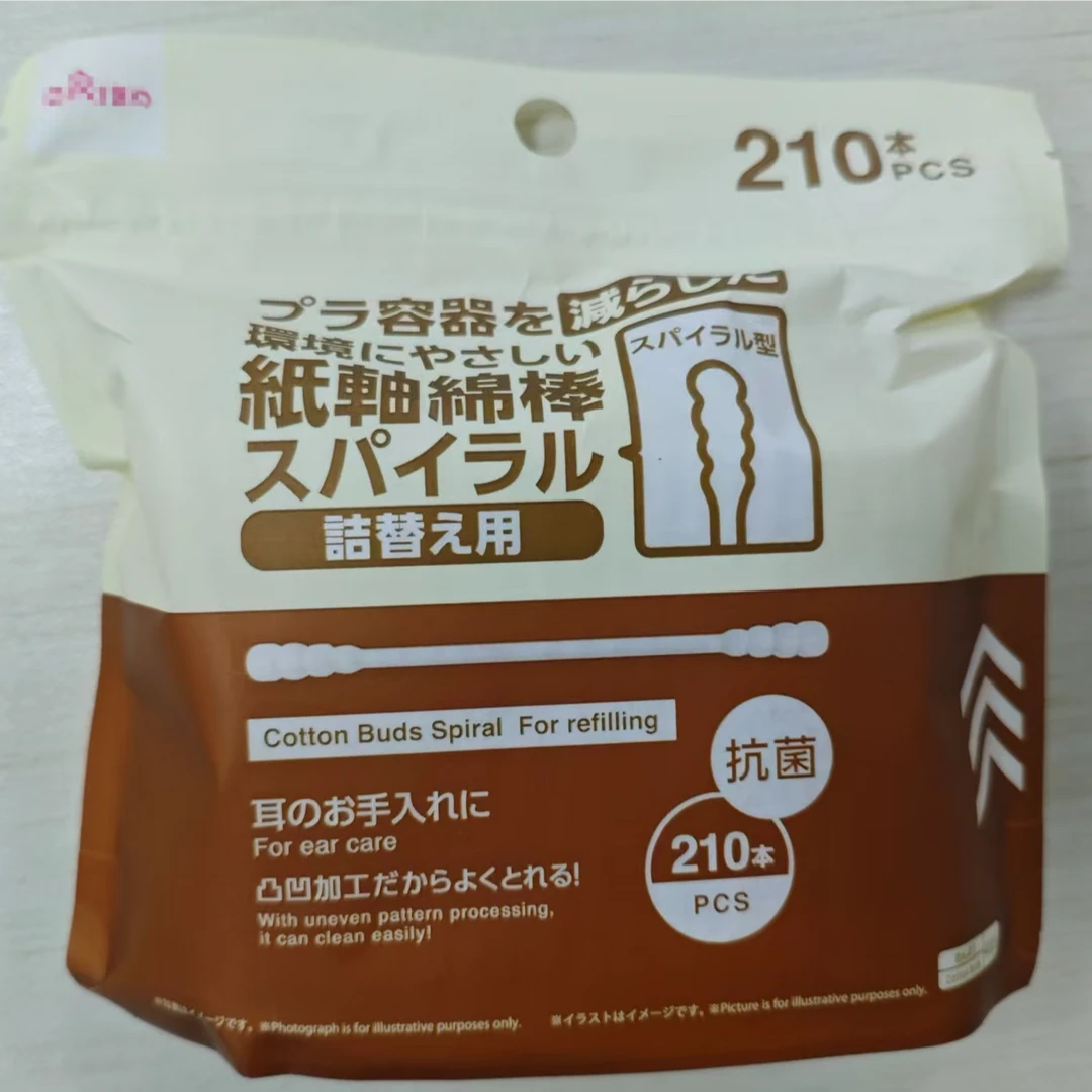 日系出口螺纹棉签棒