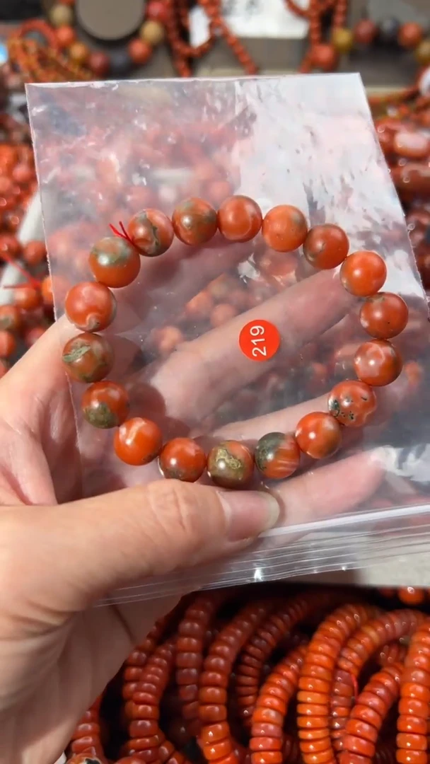 南红玛瑙未镶嵌手串11