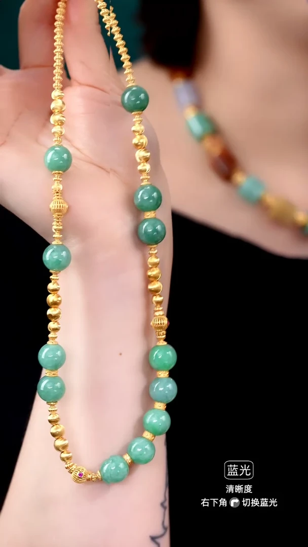 颈饰未镶嵌翡翠项链53