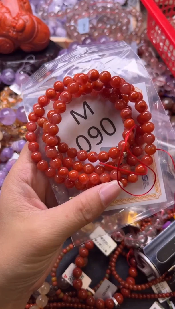 未镶嵌南红玛瑙珠宝奇石M090-7