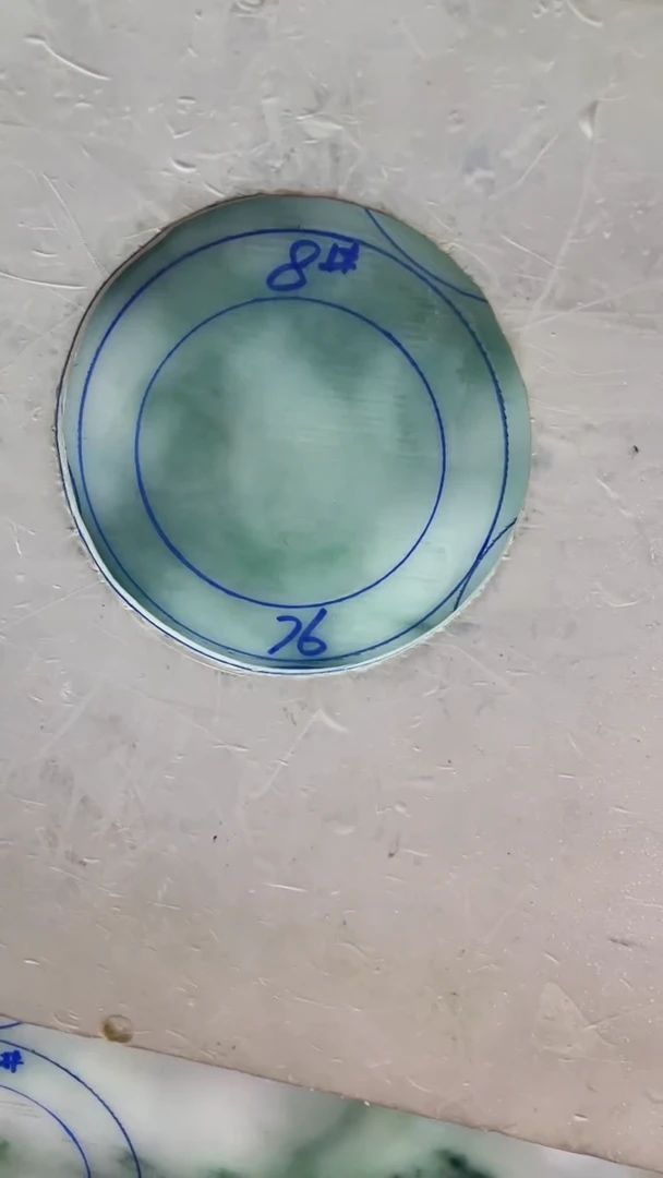 定制翡翠手镯未镶嵌正圈SZACHC-13-DZS