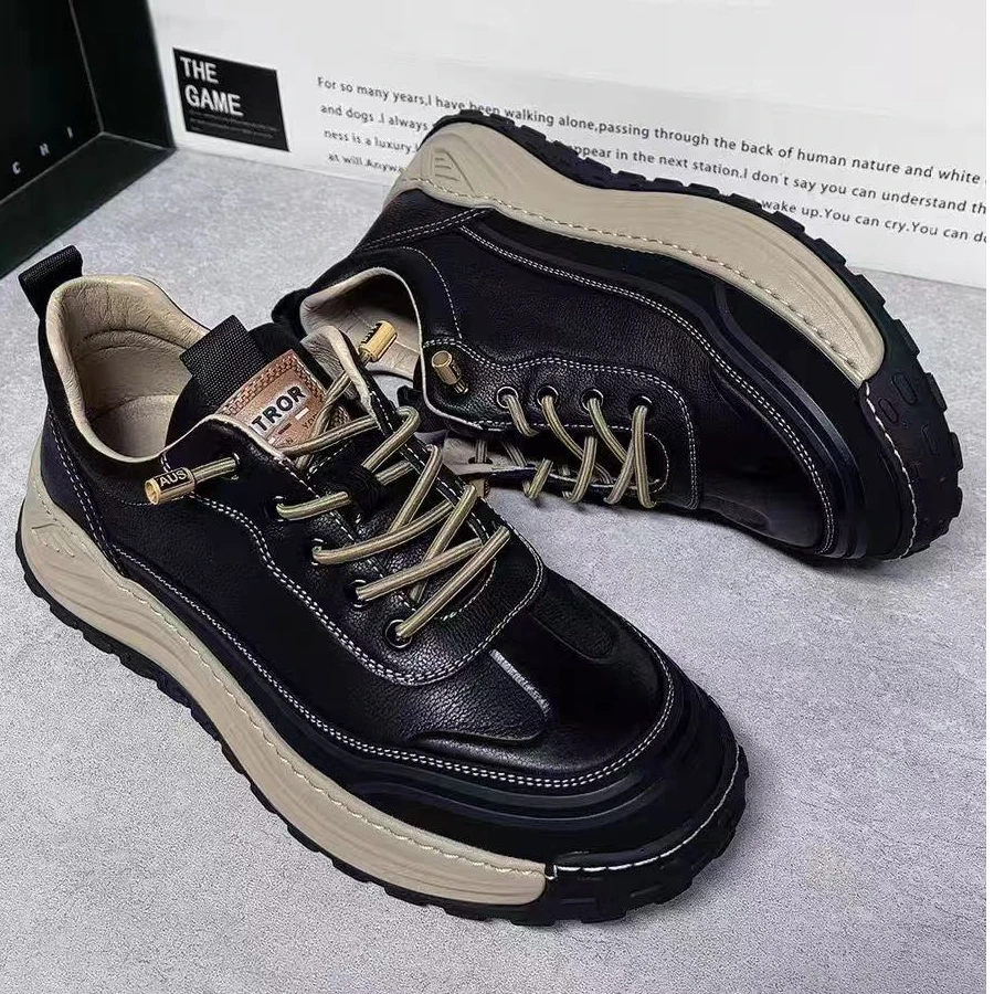 2378男士复古英伦舒适时尚休闲鞋