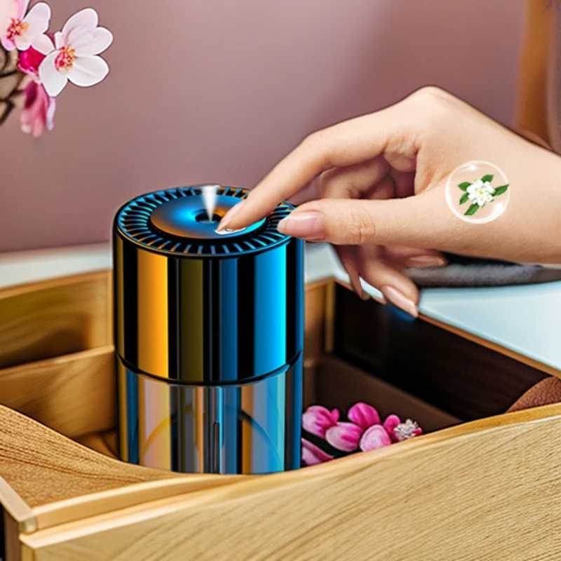 车载香薰男士香氛2025新款高级感车内饰用品智能喷雾汽车香水摆件