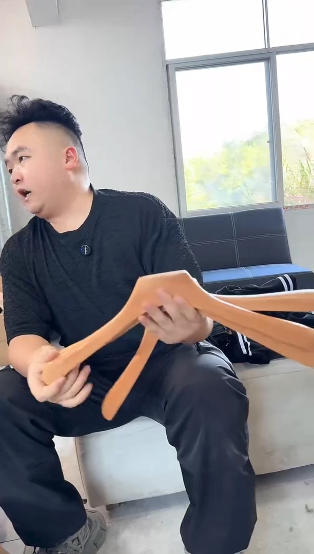 一级荷木大衣衣架男款3只装