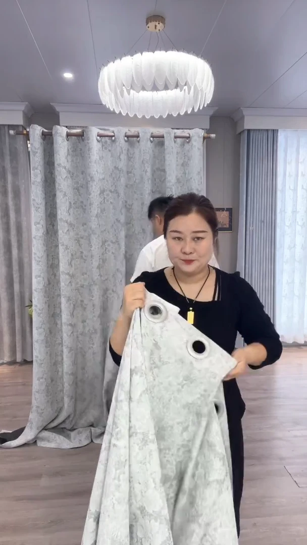布闪电购商品15  特价5定制2.7默认打孔（中）莫奈花园灰