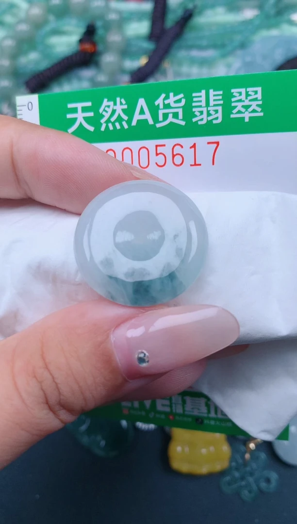 翡翠未镶嵌颈饰.0005617