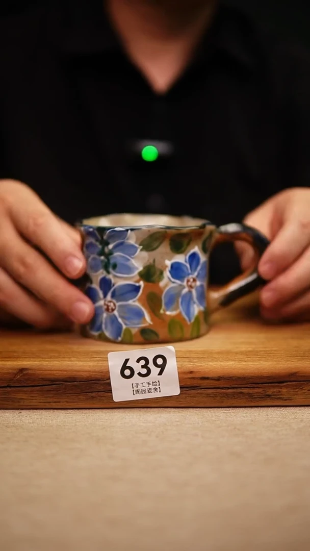@@陶园瓷舍@@纯手工手绘@高温釉下彩