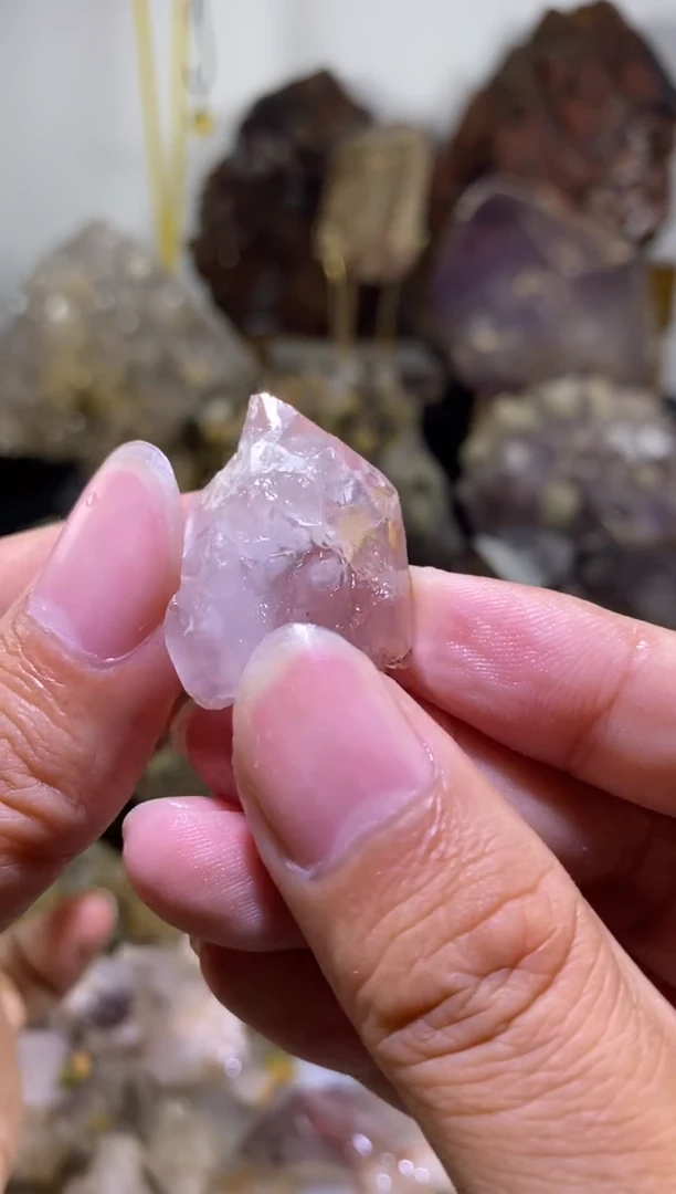 未镶嵌珠宝半成品水晶106号 小莫奈花园水晶带电路板