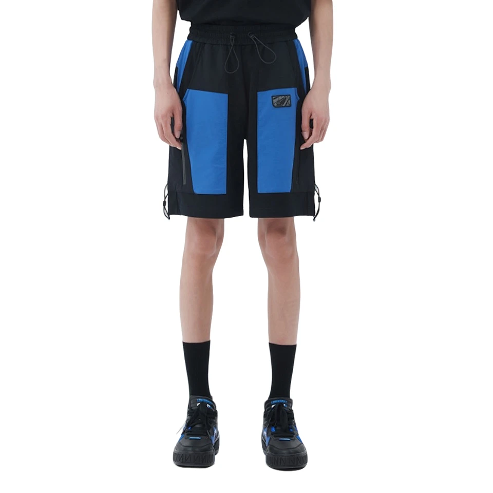 (直播）李宁 LNG未来玩家系列男撞色针梭织夏季运动短裤 FHBB018