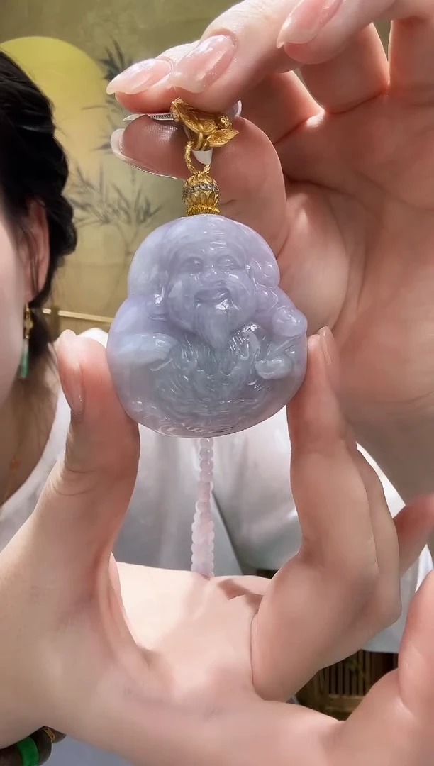 颈饰未镶嵌翡翠吊坠