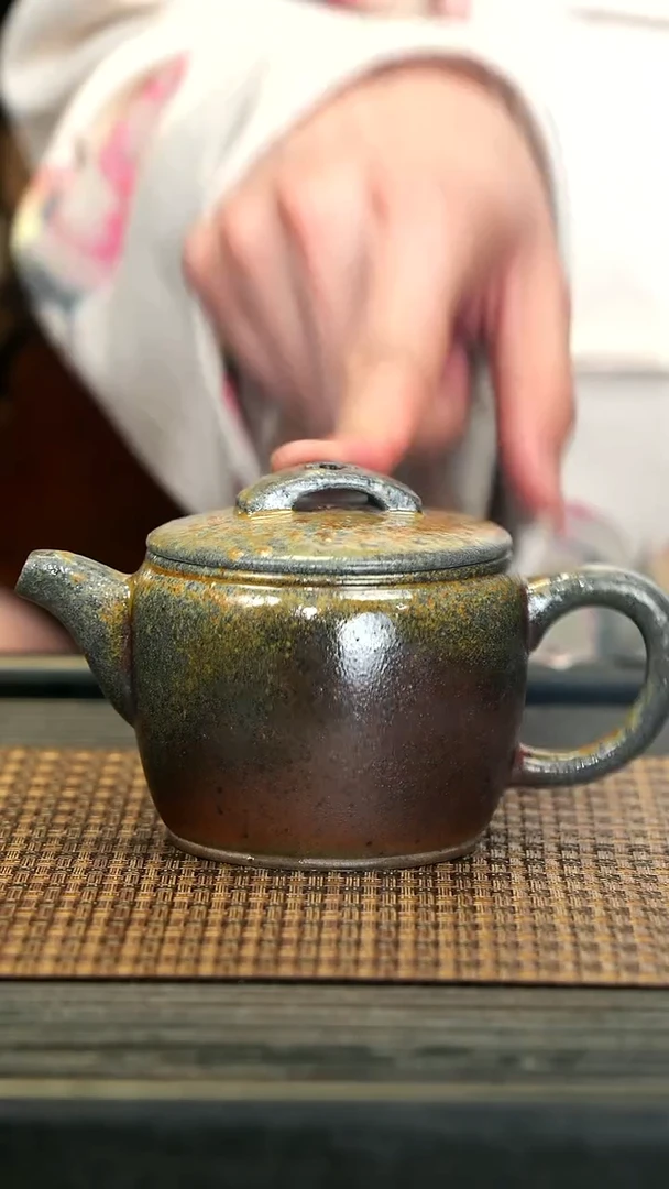 【闪购商品】紫砂茶壶GFY62汉瓦 松木柴烧