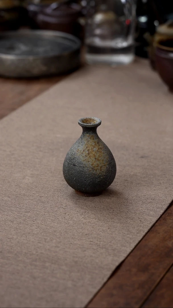 茶壶紫砂小号花瓶
