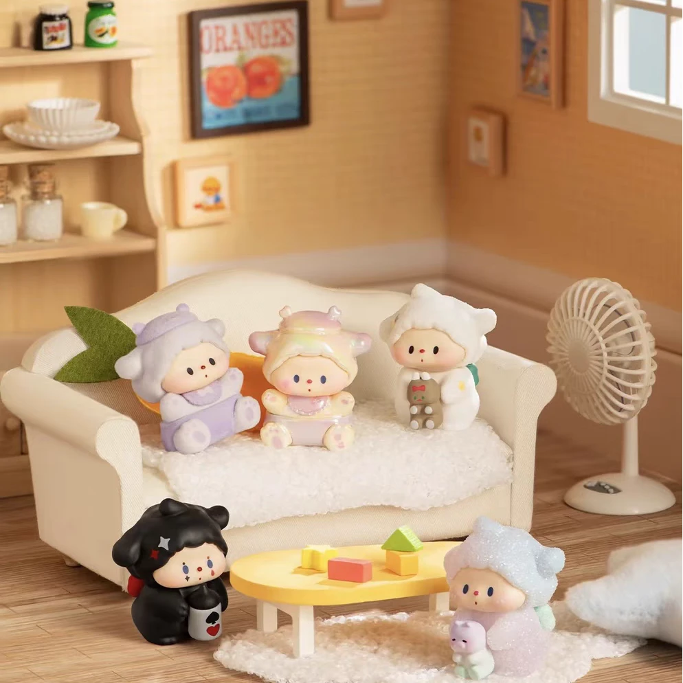 【拆盒】噜噜狗宝宝日记萌粒可爱萌粒公仔盲盒礼物儿童玩具摆件公仔