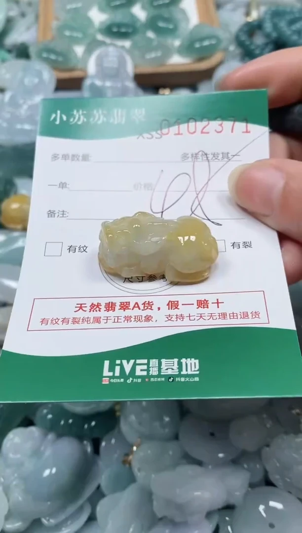 【闪购商品】翡翠颈饰未镶嵌闪购商品0102371
